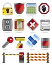 Security and Business icons - vector icon set