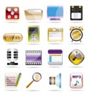 phone  performance, internet and office icon set 2