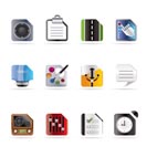 Mobile Phone, Computer and Internet Icons - Vector Icon Set 3