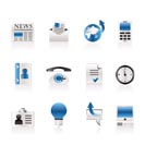 Business and office icons - vector icon set