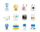 Business and office icons - vector icon set