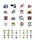 Internet and Website Vector Icon Set   - 3 colors included