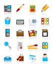 Office tools Icons - vector icon set 3