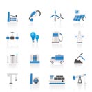 Business and industry icons - vector icon set