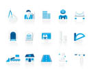 architecture and construction icons - vector icon set