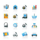 Web Site and Internet icons - vector icon set