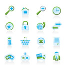 Web Site and Internet icons - vector icon set