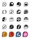 Simple Phone  Performance, Internet and Office Icons - Vector Icon Set