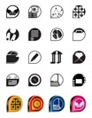 Business and office icons - vector icon set