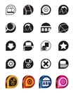 Simple Internet and Website Icons - Vector Icon Set