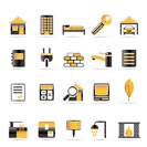 Real Estate and building icons - Vector Icon Set