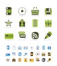 Internet and Website Icons - Vector Icon Set - 3 colors included