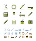 Business and Office icons - vector icon set - 3 colors included
