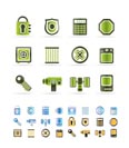 Security and Business icons - vector icon set