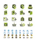 Internet and Website buttons and icons -  Vector icon set