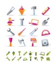 Building and Construction Tools icons - Vector Icon Set