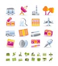 Business and industry icons - Vector Icon set