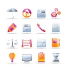 Business and Office internet Icons - Vector icon Set