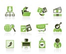 Business,  Management and office icons - vector icon set