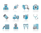 Medicine and healthcare icons - vector icon set