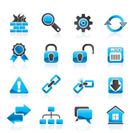 Internet and web site icons - vector icon set