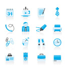 Business and office icons - vector icon set