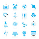 science, research and education Icons - Vector Icon set