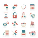 Web Site and Internet icons - vector icon set