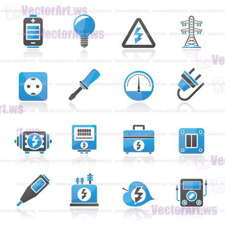 Bank and Finance Icons - Vector Icon Set