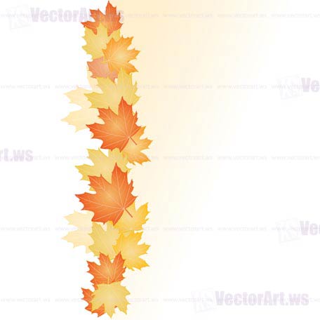 Abstract backgrounds with fall Leafs - vector illustration