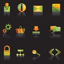 Web Site and computer Icons - vector icon set