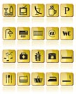 Hotel and Motel Icons - vector icon set