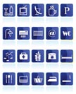 Hotel and Motel  Icons - vector icon set