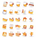 25 Detailed Internet Icons - vector icon set
